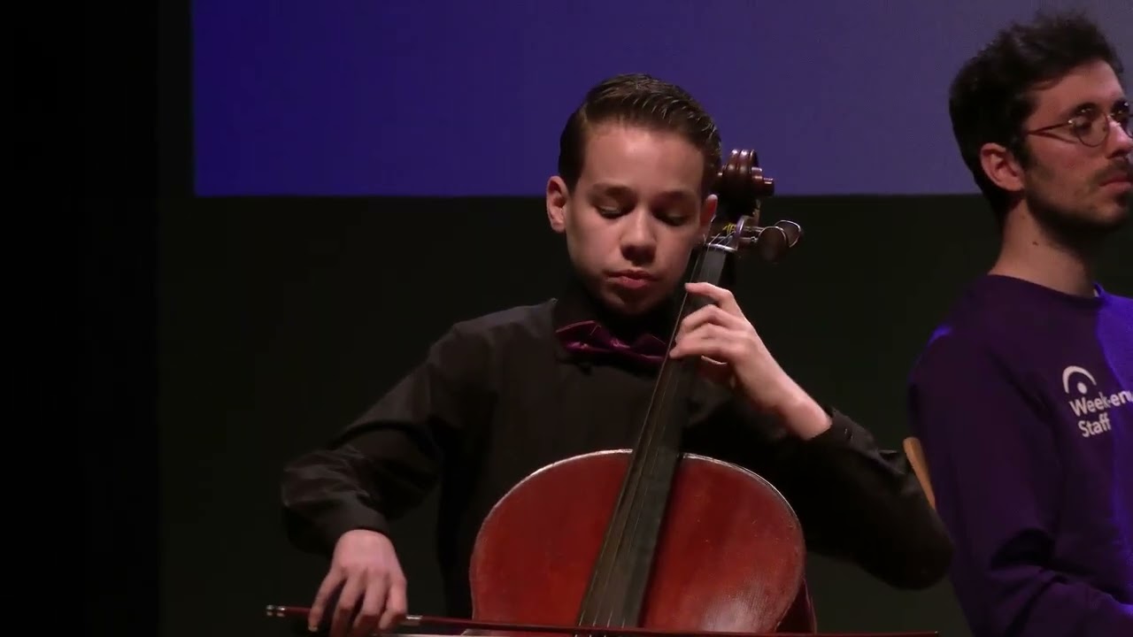 Geneva Junior Music Competition 2025 - Group D - Cello - Chenaux Lyam