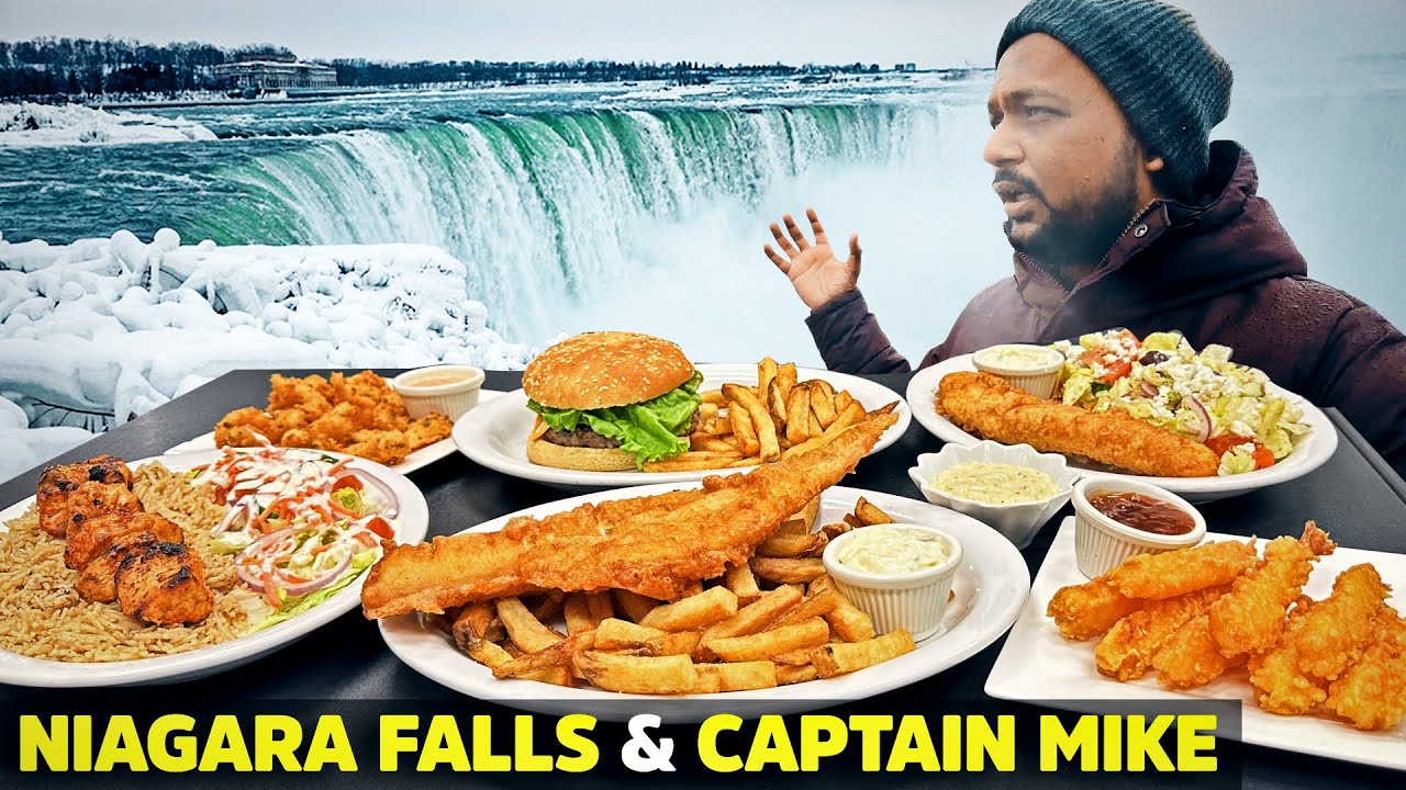 Best Fish & Chips & Niagara Falls | Captain Mike's Seafood | Downtown Tour, Travel Canada