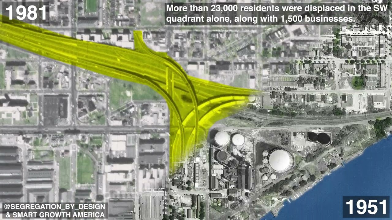 How I-395/695 devastated Washington, DC - Divided by Design