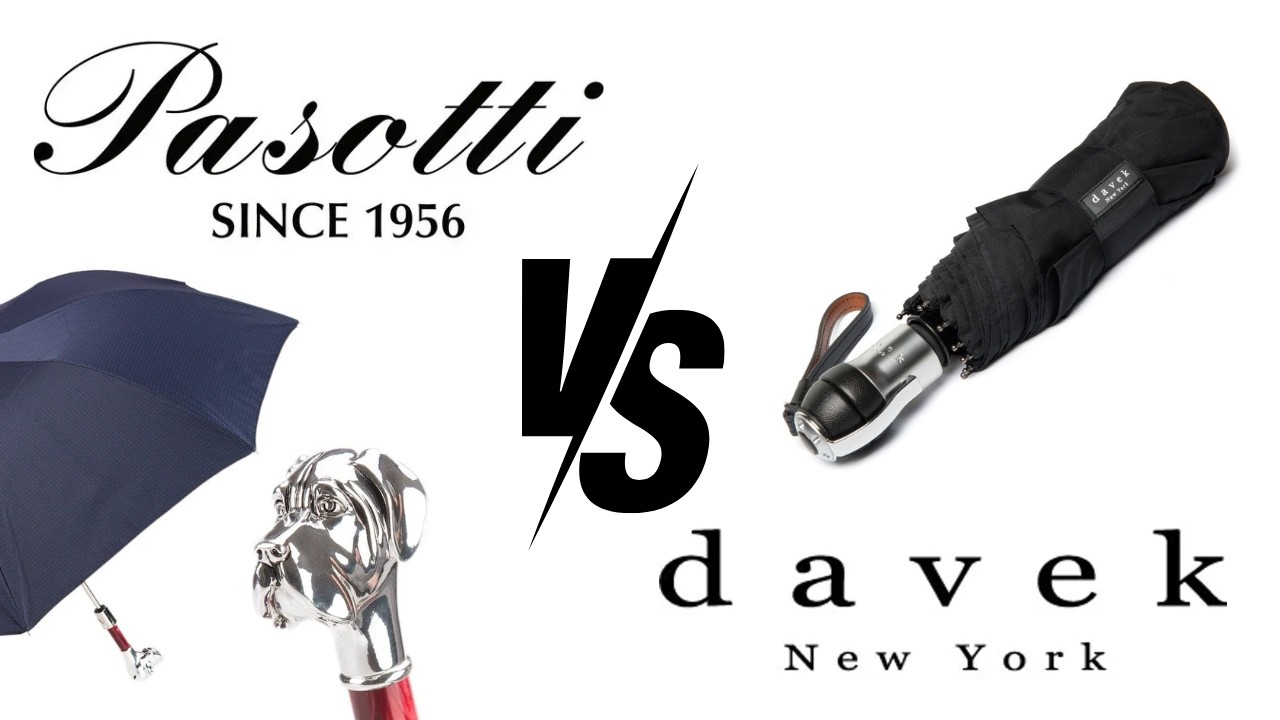 Pasotti Umbrella vs Davek Solo Umbrella (Luxury Umbrella)