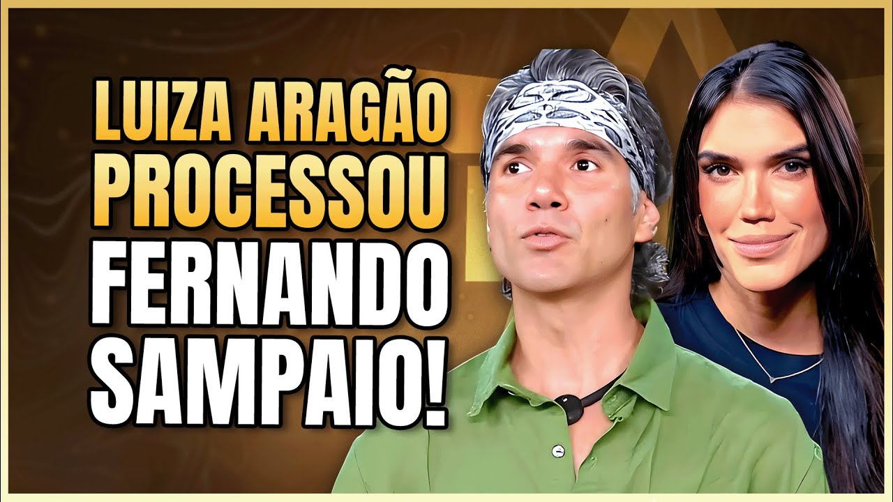 EXCLUSIVO LUIZA ARAGÃO PROCESSOU FERNANDO SAMPAIO + SAORY PEITA RAYANE:| LINK PODCAST