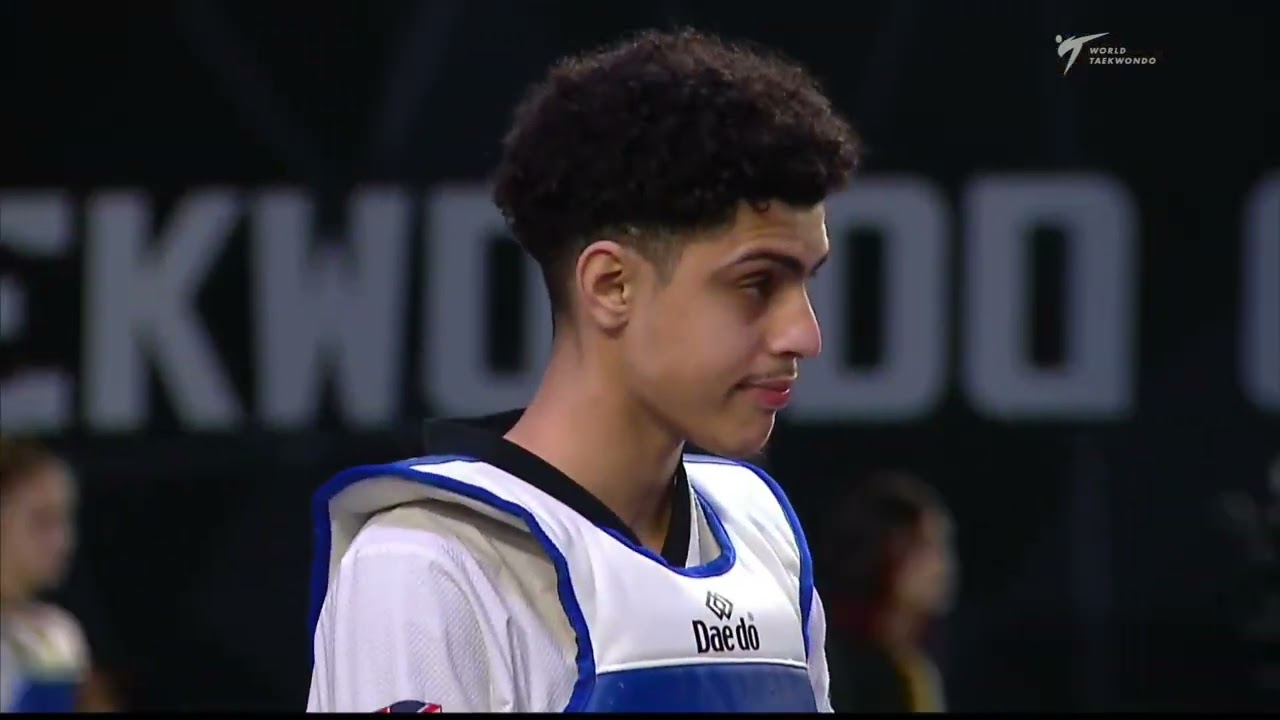 305 M-58kg R-64 NOUR M. GBR 🔵 vs 🔴 MOUBELE IPOPA A. GAB I Guadalajara 2022 WT Championships