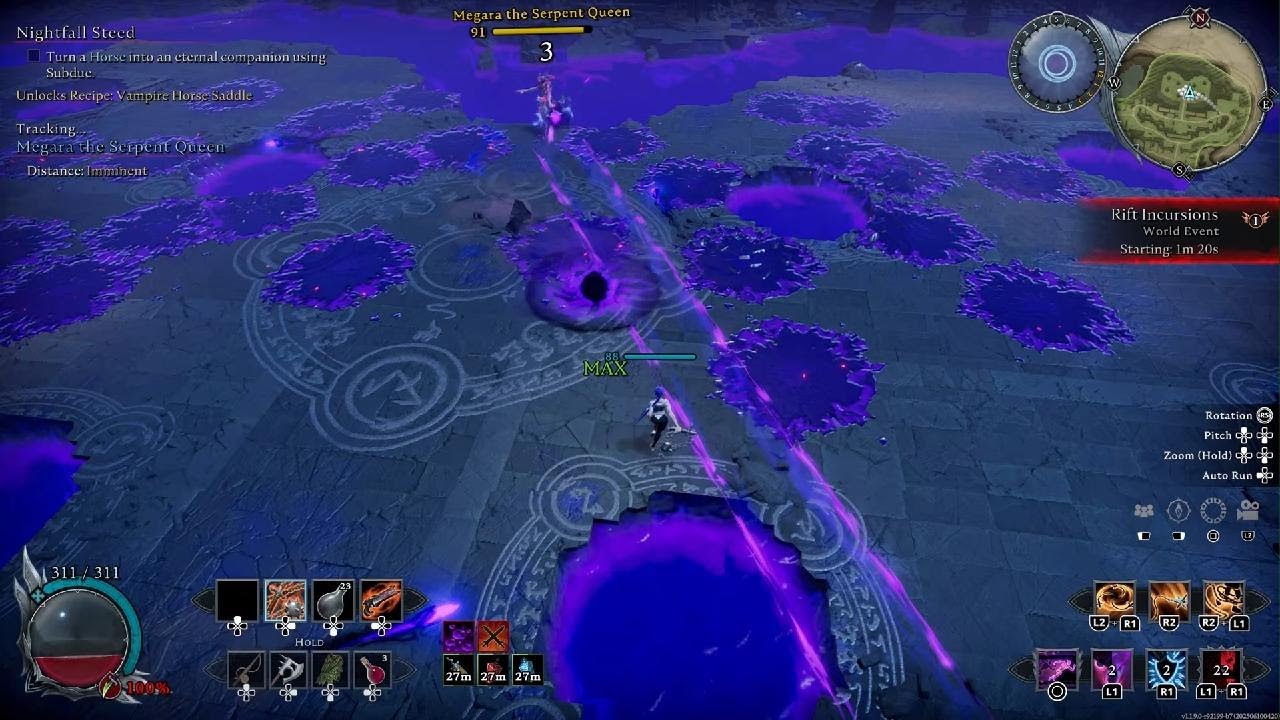 V Rising 1.1 Solo Brutal++ Ep.27 Megara the Serpent Queen Full Fight