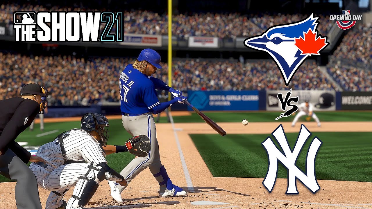 MLB The Show 21 - Gameplay 'Toronto Blue Jays vs. New York Yankees' (XSX, 4K)