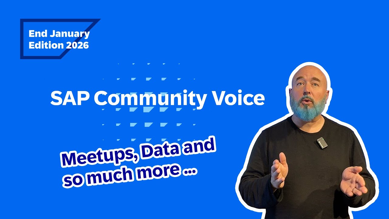 SAP Community Voice End January 2026