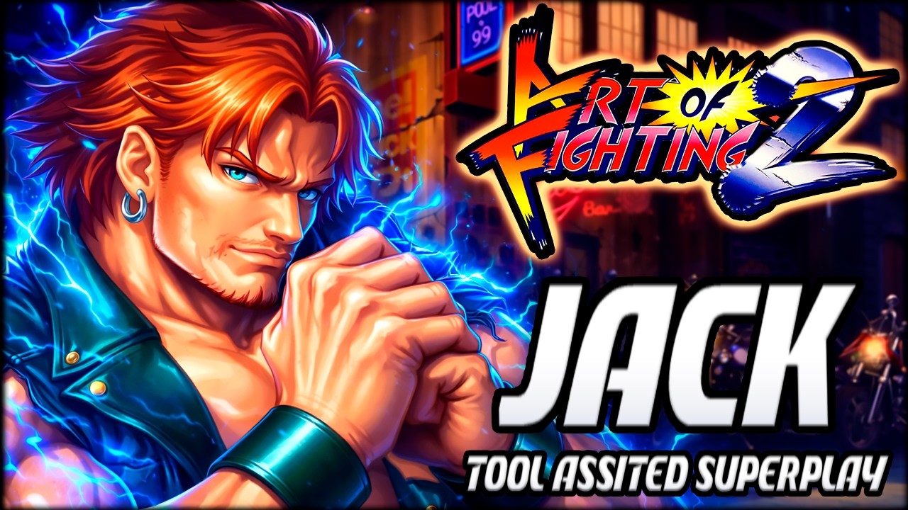 【TAS】Art of Fighting 2 - Jack Turner - Arcade / 1994 - (4K 60FPS)