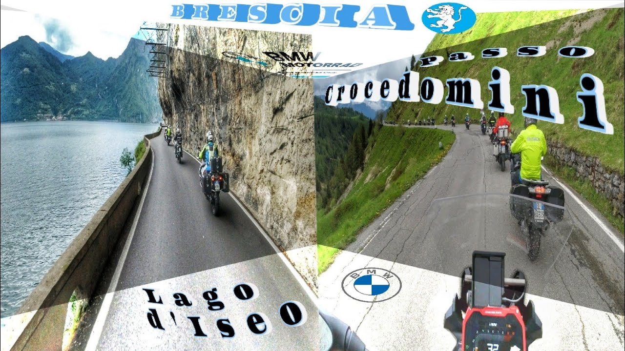 🔷BMW M.C. Brescia🔷 Passo Crocedomini ➡️ Lago d'Iseo