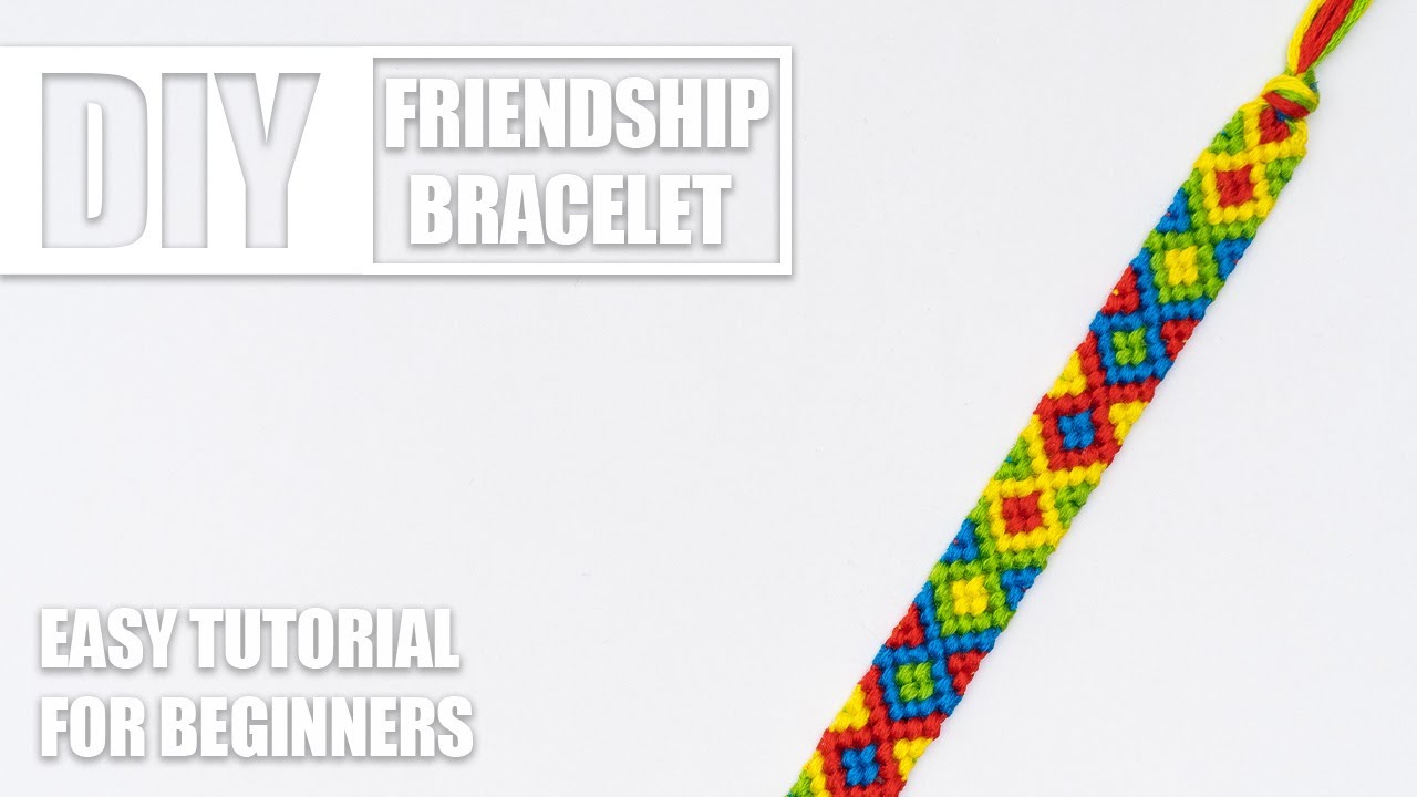 Fish Chevron Zigzags Diamonds Macrame Friendship Bracelets | Easy Tutorial for Beginners