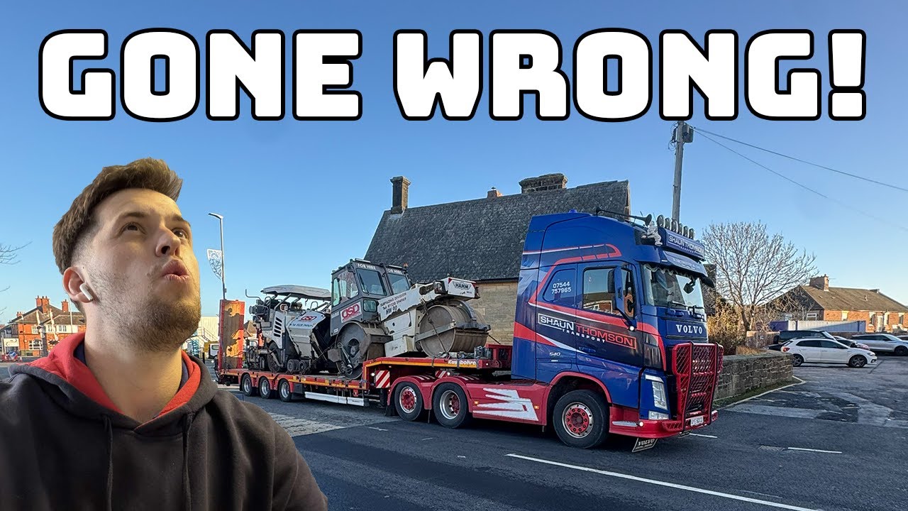 Loading Rollers In Freezing Conditions Goes HORRIBLY Wrong!