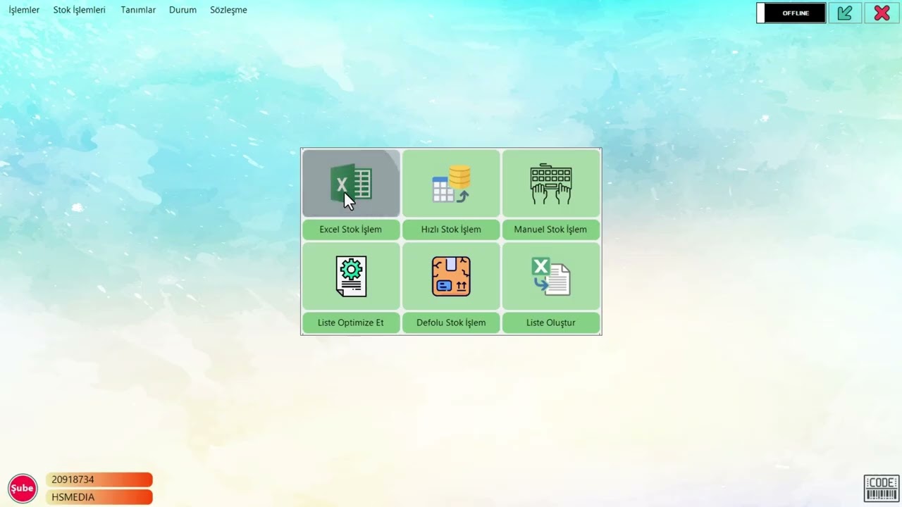 &Uuml;cretsiz &Ouml;nMuhasebe-Satış ve Stok Programı