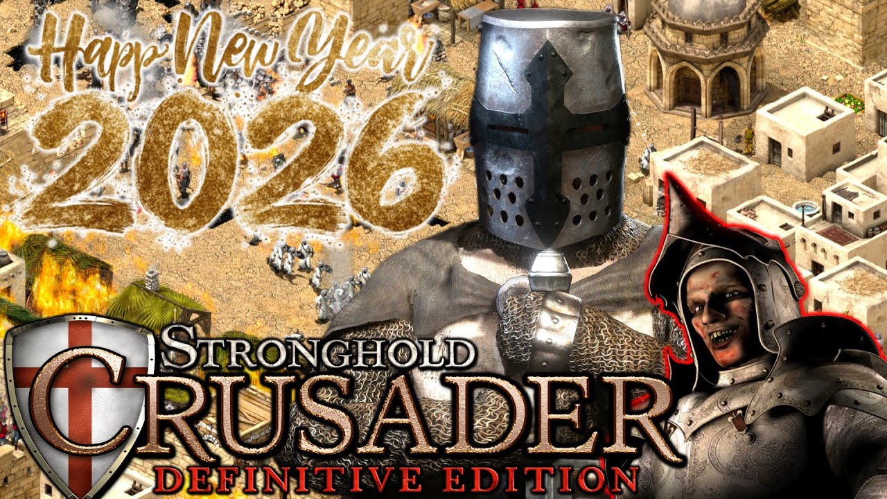 EP 31: NAUJI METAI - Senas ŽIURKĖ! :D - CO - OP Trail'as - Stronghold Crusader: DEFINITIVE EDITION!