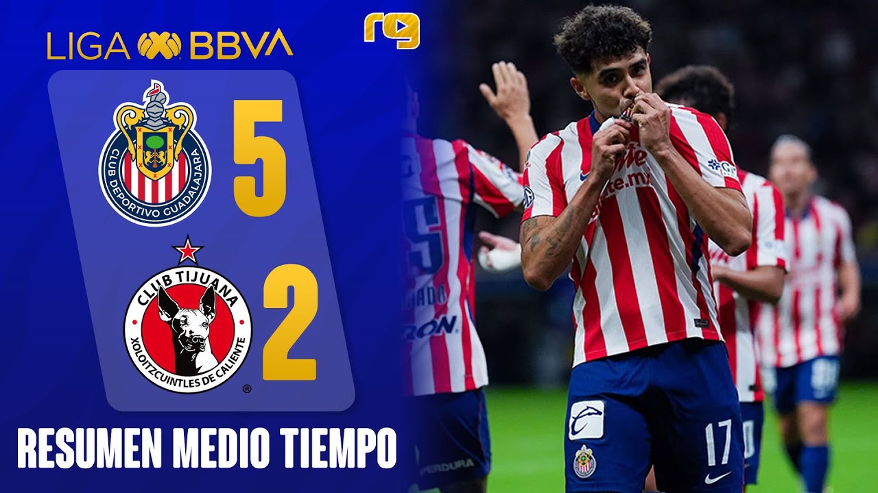 🔥EL BAILE DE CHIVAS A LOS XOLOS DE TIJUANA 5-2 | J5 APERTURA 2026 | LIGA MX