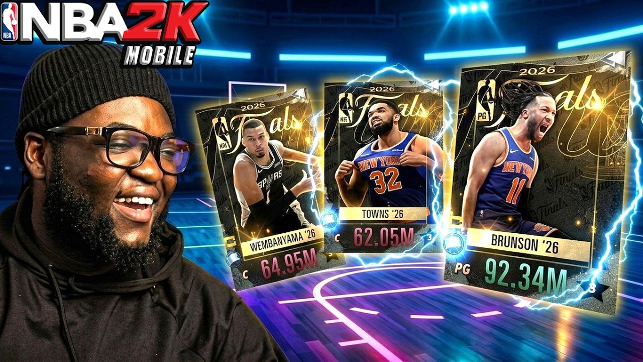 Безумное открытие паков NBA Finals в 2K Mobile!