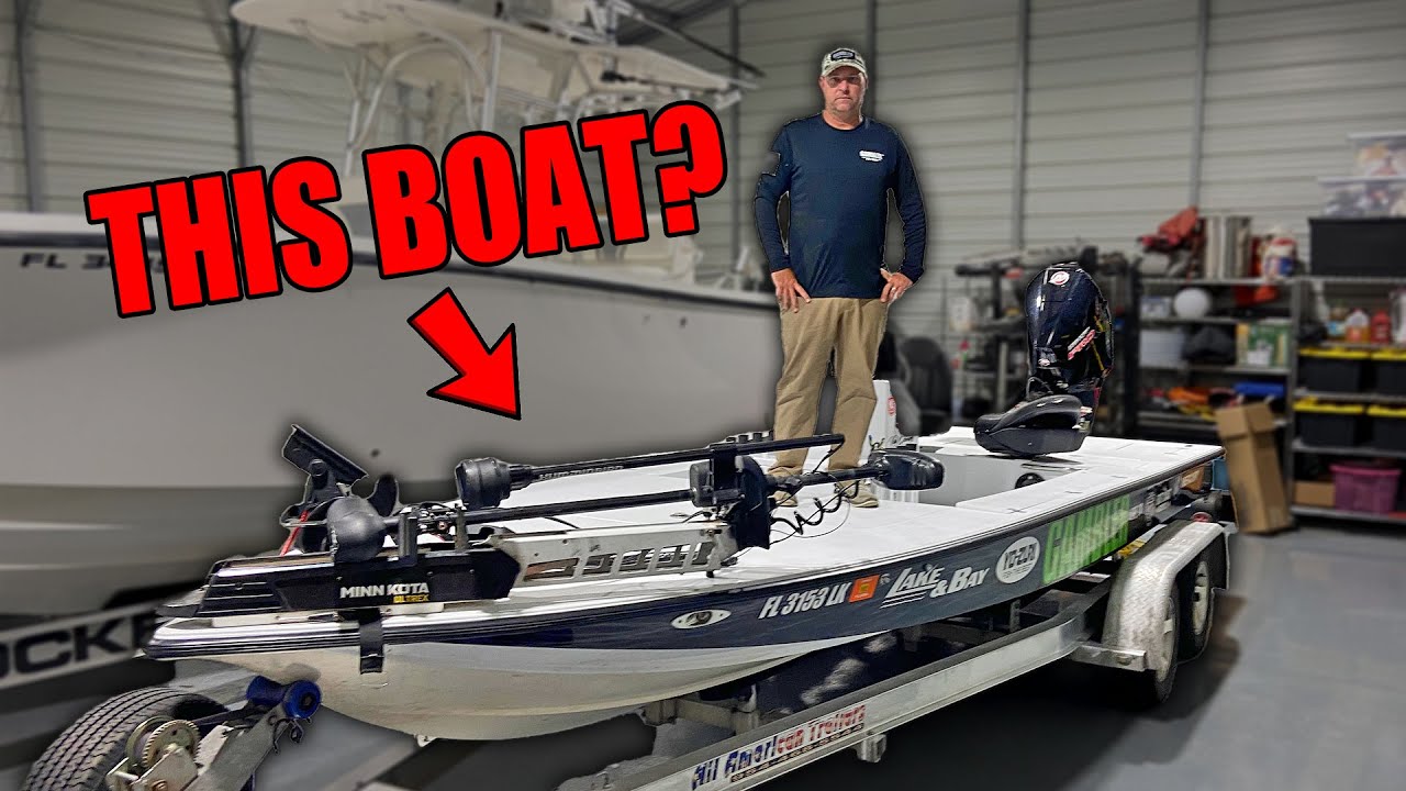 He's Going to Fish MLF Tournaments out of THIS Boat!!!