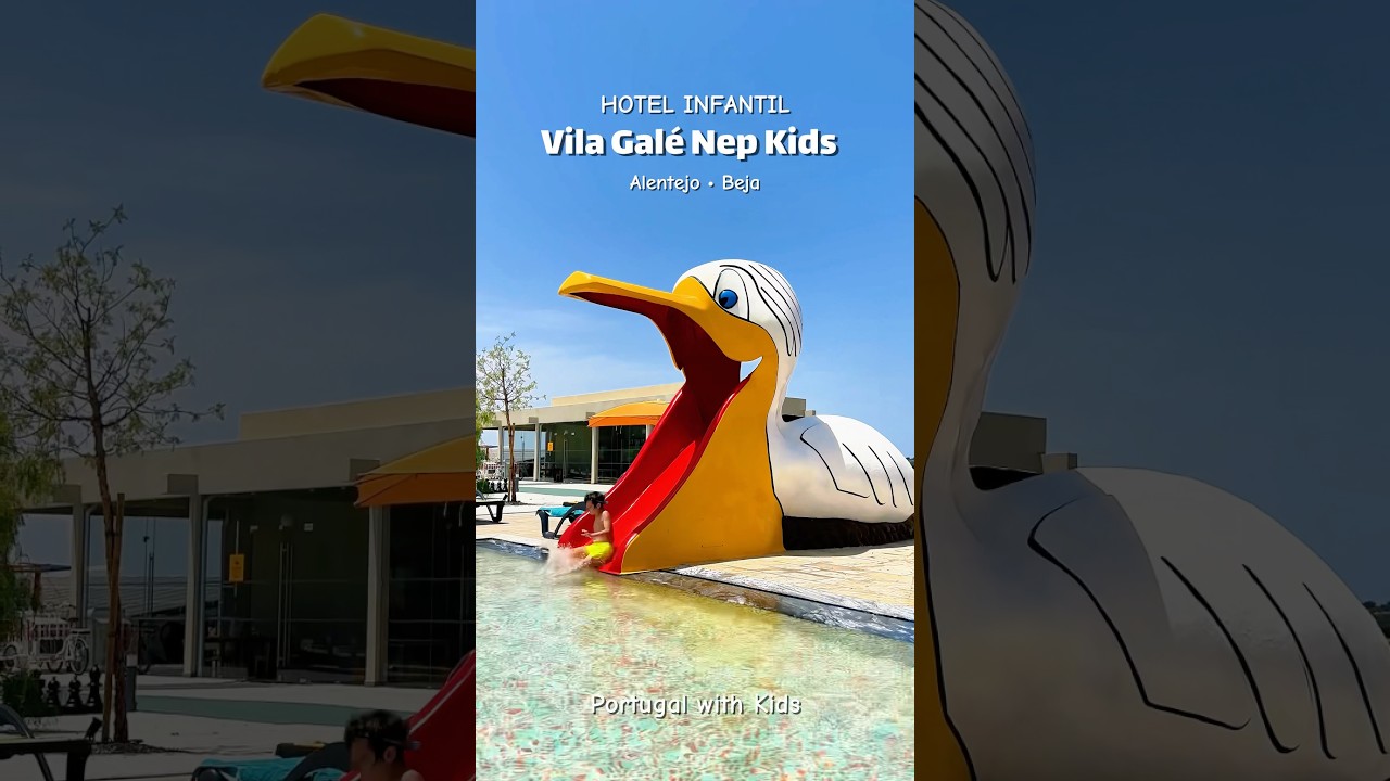 VILA GAL&Eacute; NEP KIDS - HOTEL INFANTIL #portugalwithkids #kidfriendly #hotel #alentejo #portugal