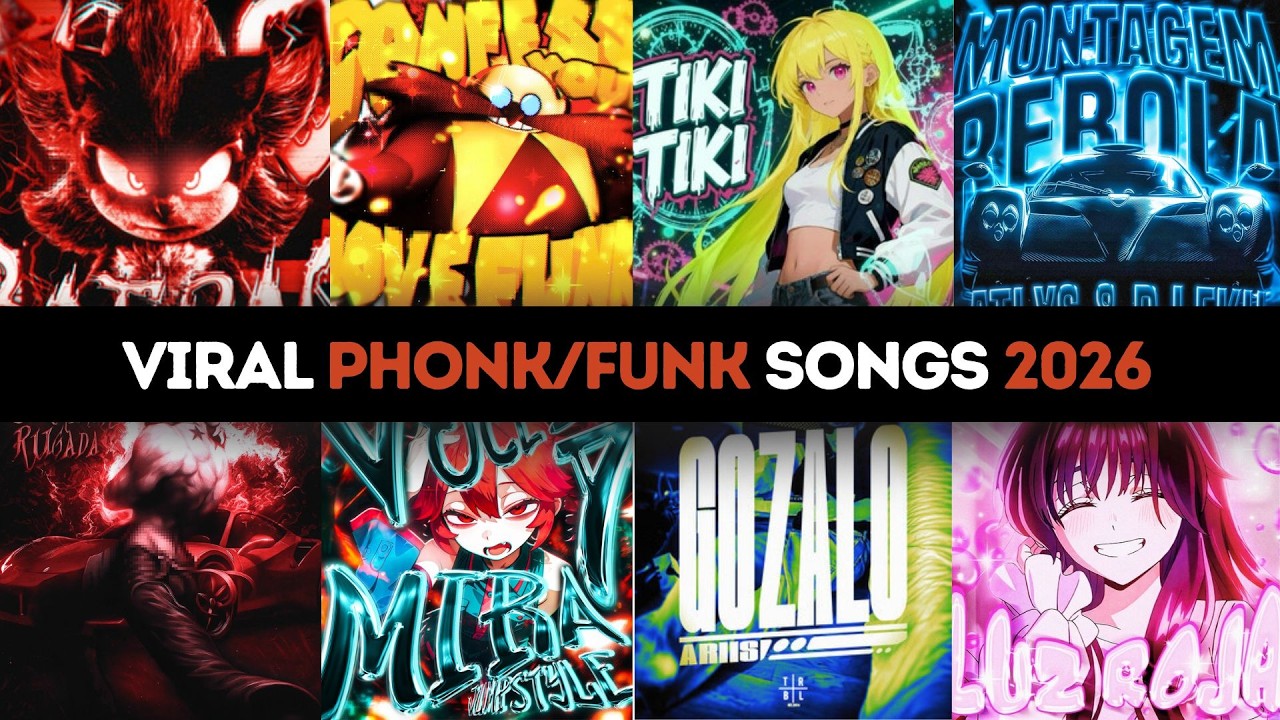 VIRAL PHONK/FUNK SONGS 2026 🎵 PLAYLIST