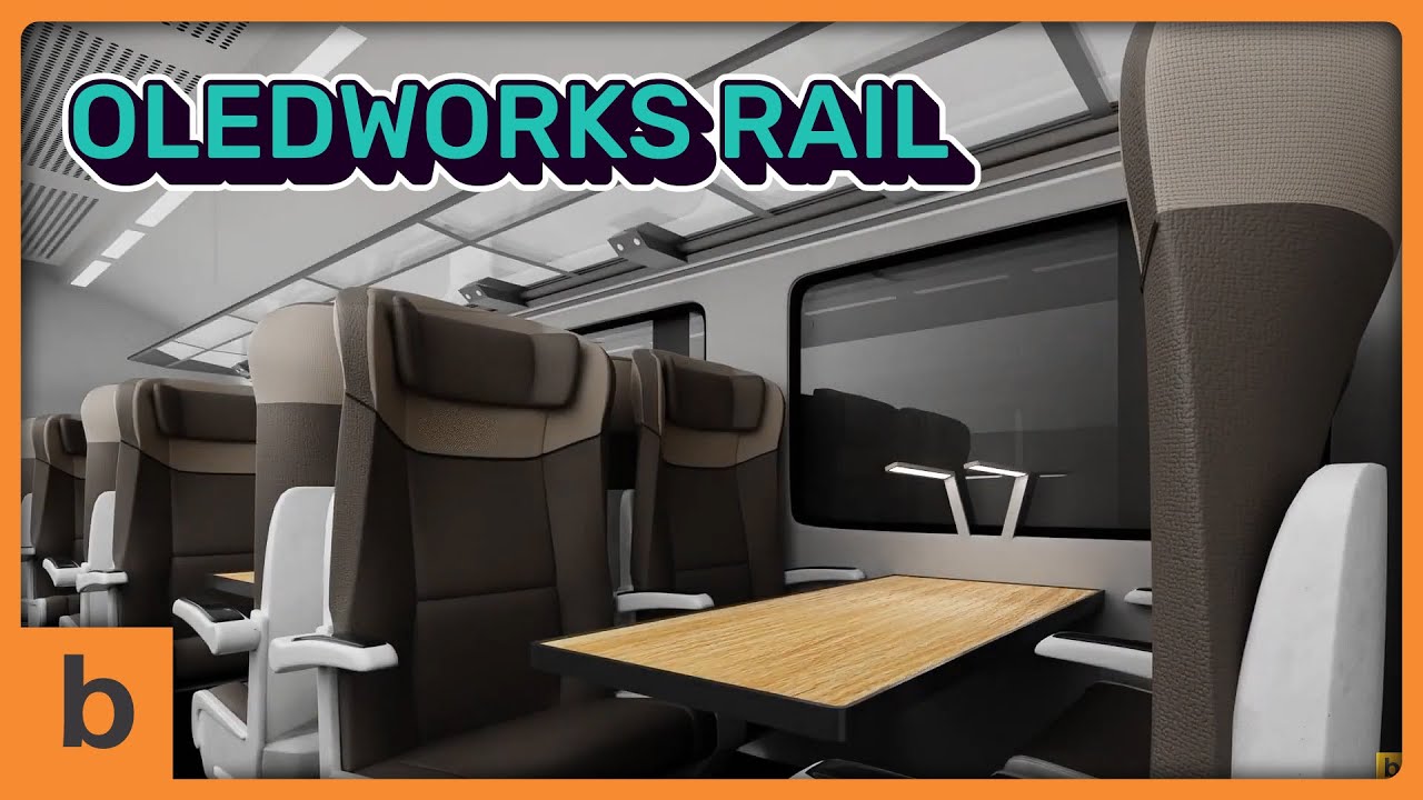 3D Animated Video for OLEDWorks Rail