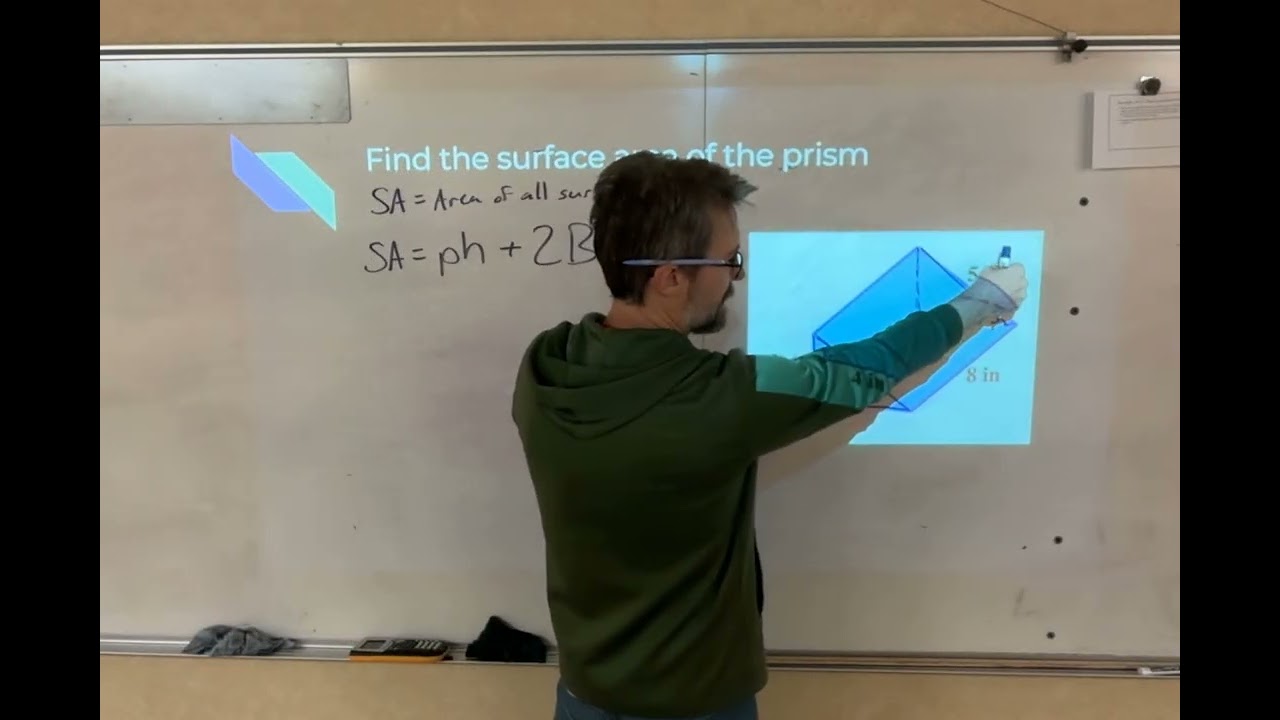 11.2 Surface Area of Prisms - Geo