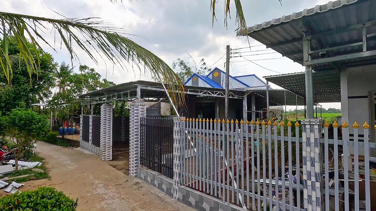 Nhà lắp ghép PANEL 6,9x14,9 tại Cần Thơ đã khi hoàn thiện và trang trí xong sạch, đẹp như nhà xây.