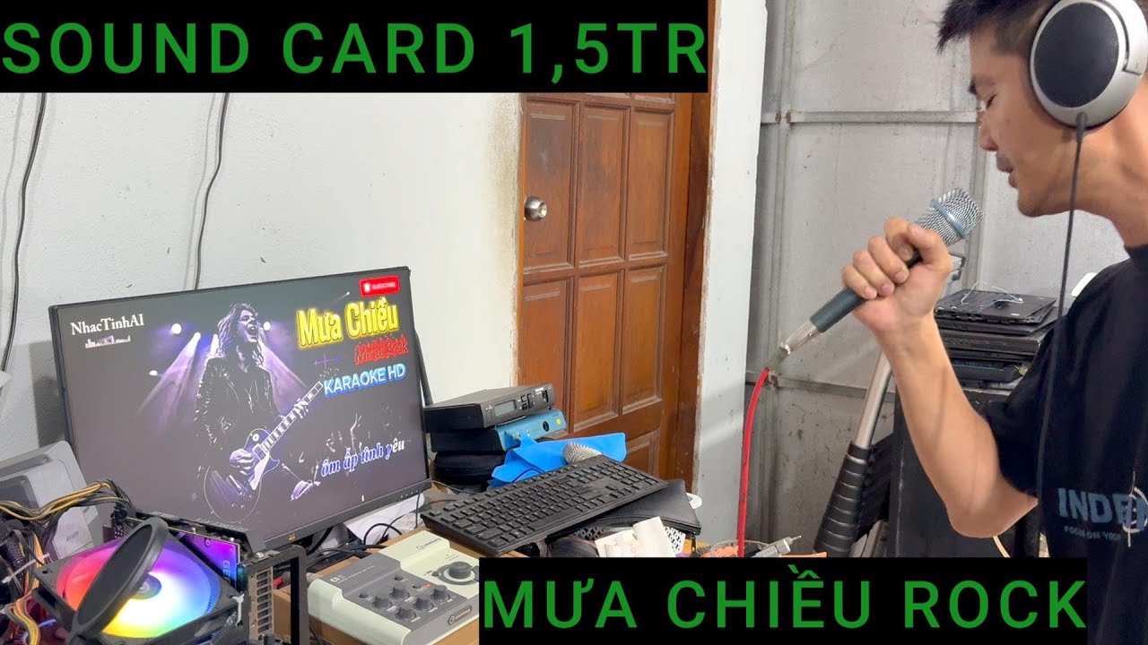 MƯA CHIỀU ROCK TÉT SHURE BETA87A /SOUND Ci2+ REVER X 