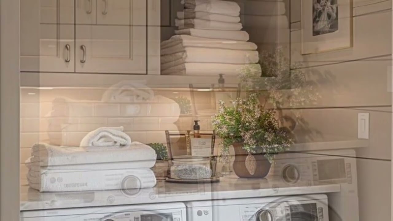 Hermosas ideas para cuarto de lavandería/               Laundry room organización🧺 🥰  #ideas #decora