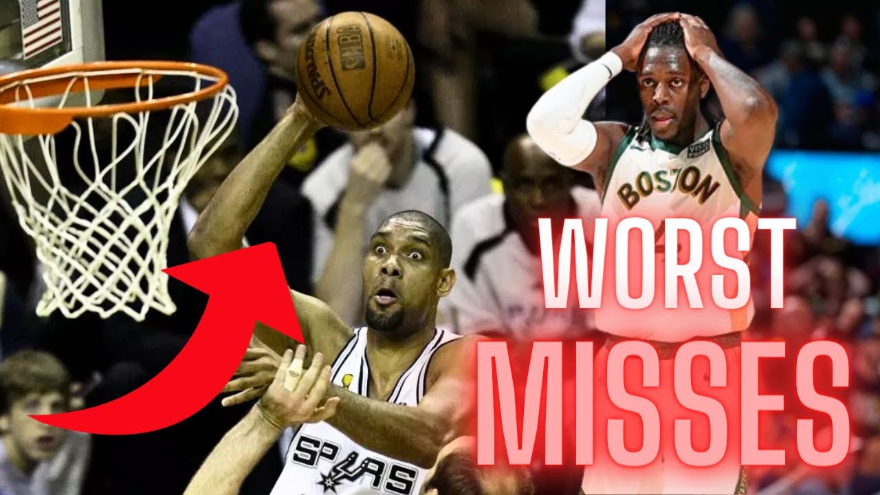 Top 20 Worst Misses in NBA History!