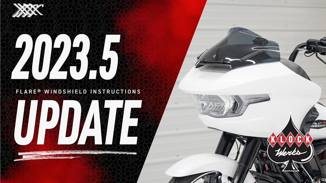 We Messed Up! The Right Way to Install Your Windshield: 2023.5 Road Glide Flare® Windshield Install