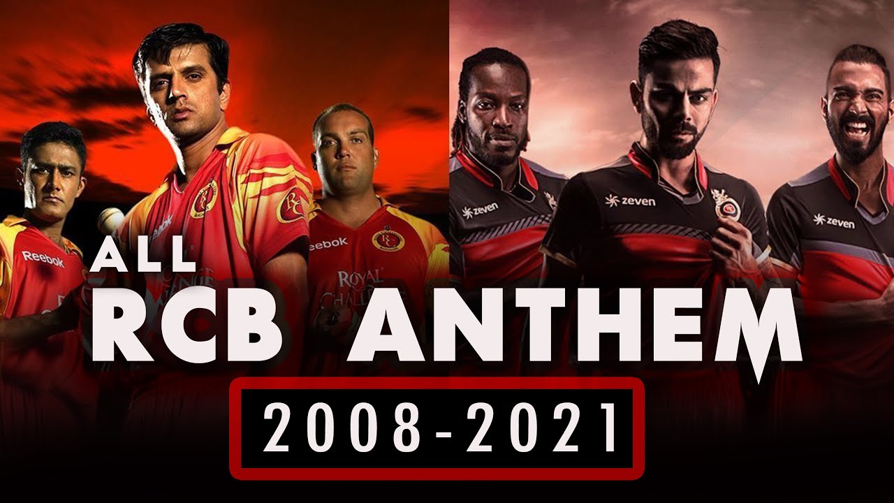 RCB Anthem 2008-2021 (All Season) | Royal Challengers Bangalore | RCB Theme Song |ESCN | Media House