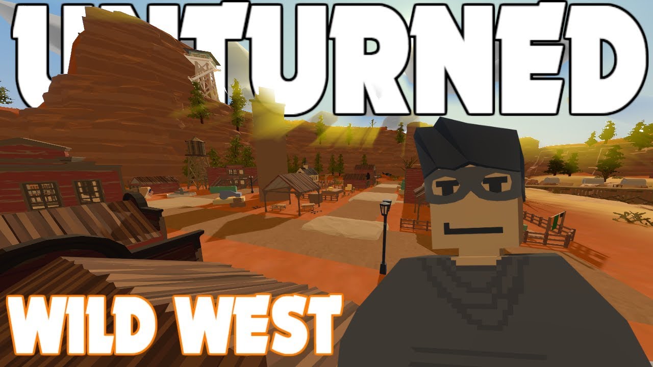 WILD WEST DEATHMATCH MAP! Unturned Map Showcase!