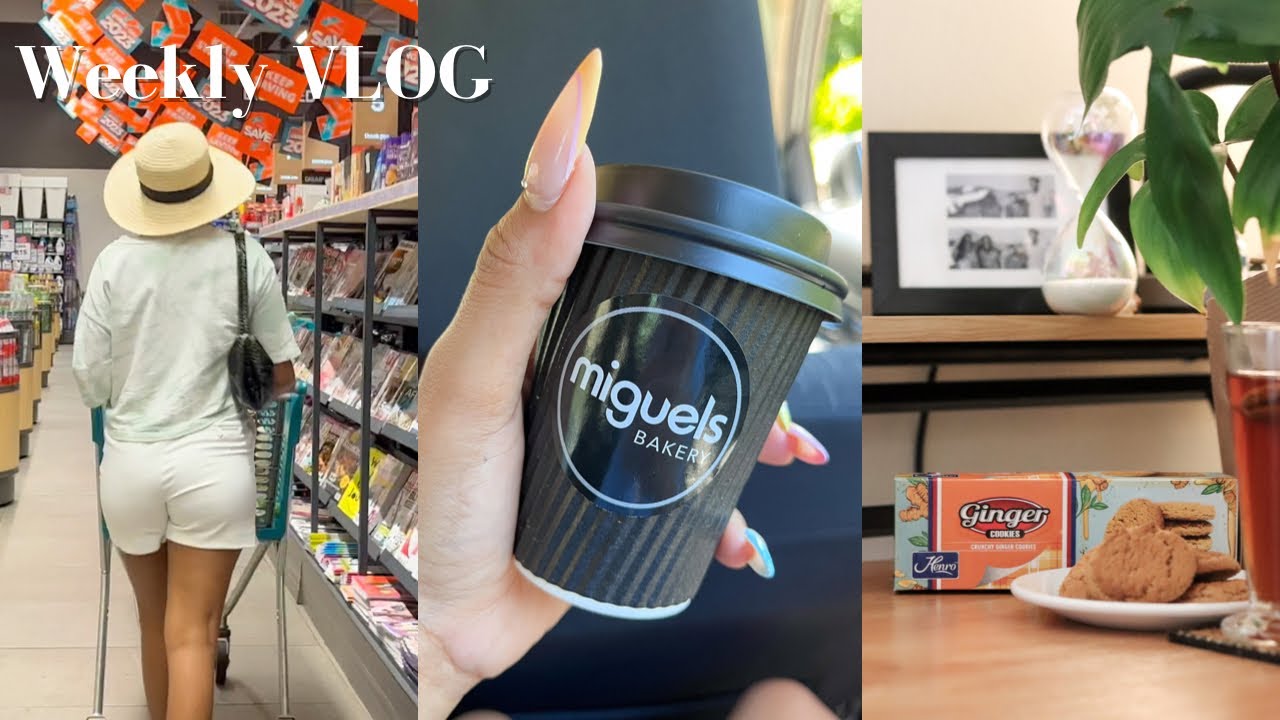 VLOG: Grocery shopping | Bought hair products equipment | Coffee date | South African YouTubers