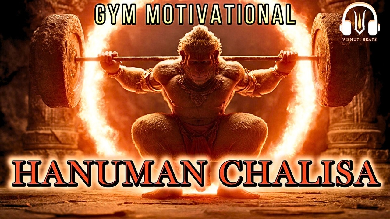 💪 Hanuman Chalisa Pure Gym Motivational | 11 X #hanuman #hanumanchalisa #gymmotivation #bajrangbali