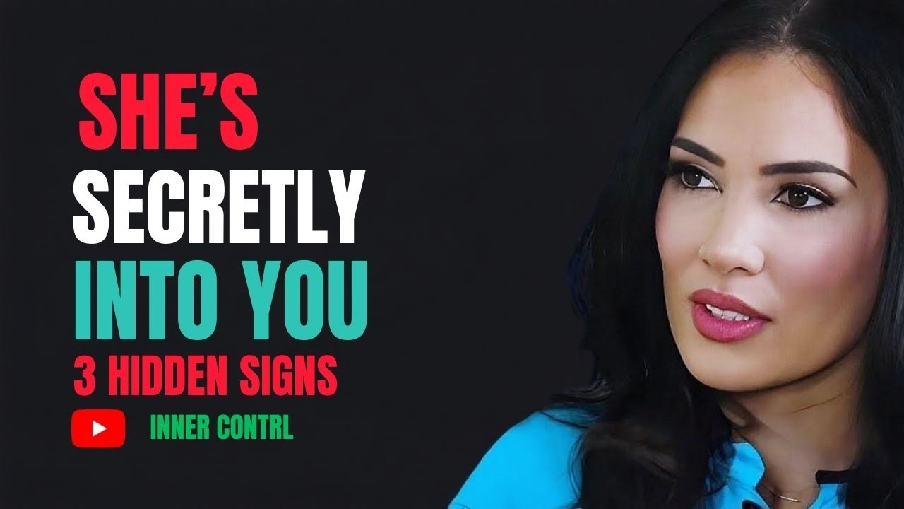 3 Hidden Signs She's Secretly drooling Over You | Female Psychology