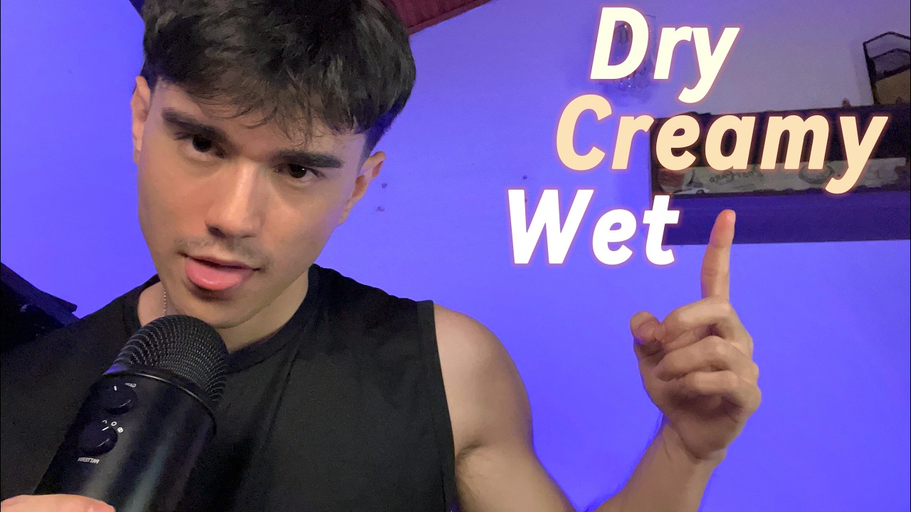 1 Hour of Pure Dry, Creamy & Wet MOUTH SOUNDS 👄