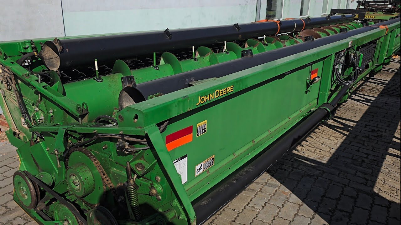 Найкраща соєва жатка John Deere 635 Hydra Flex 