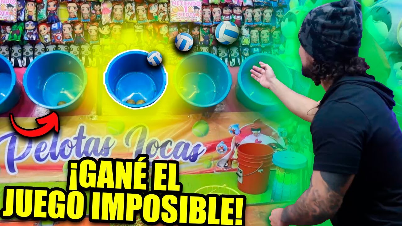 ¡GANÉ EN TODOS LOS JUEGOS DE LA FERIA!