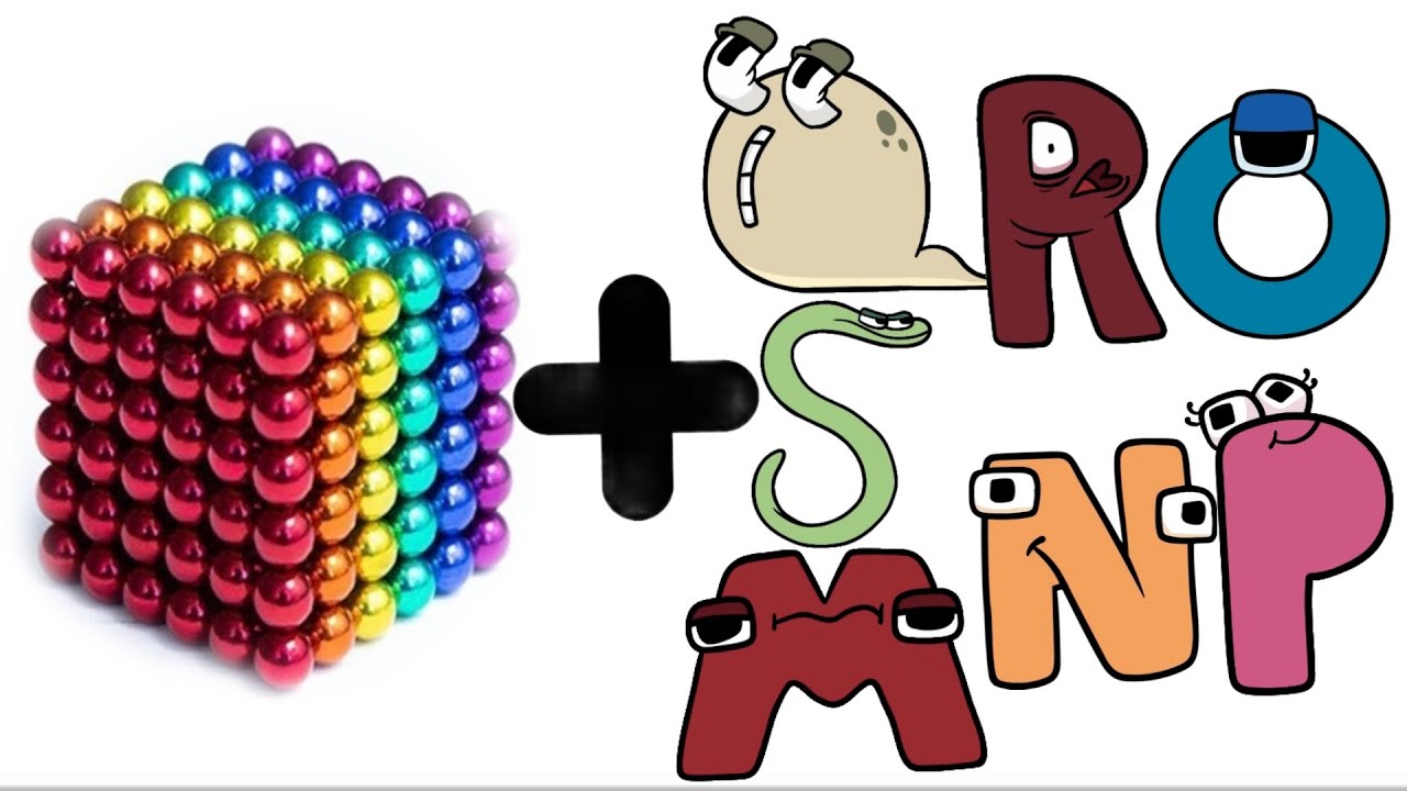 Magnetic balls + alphabet lore = ??? 
