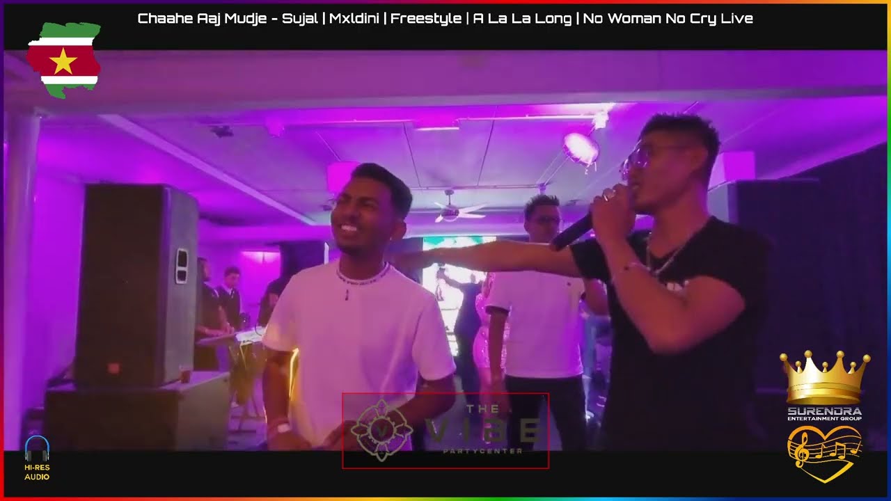 Chaahe Aaj Mudje - A La La Long  No Woman No Cry  By Sujal & Mxldini  LIVE 2023