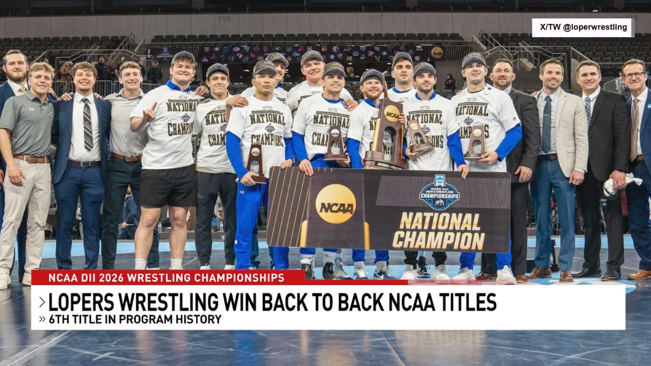 UNK Lopers Wrestling Win Second Straight NCAA Title and Sixth National Title Overall
