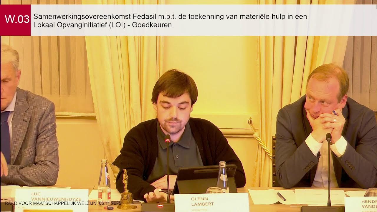Gemeenteraad 06/11/2025