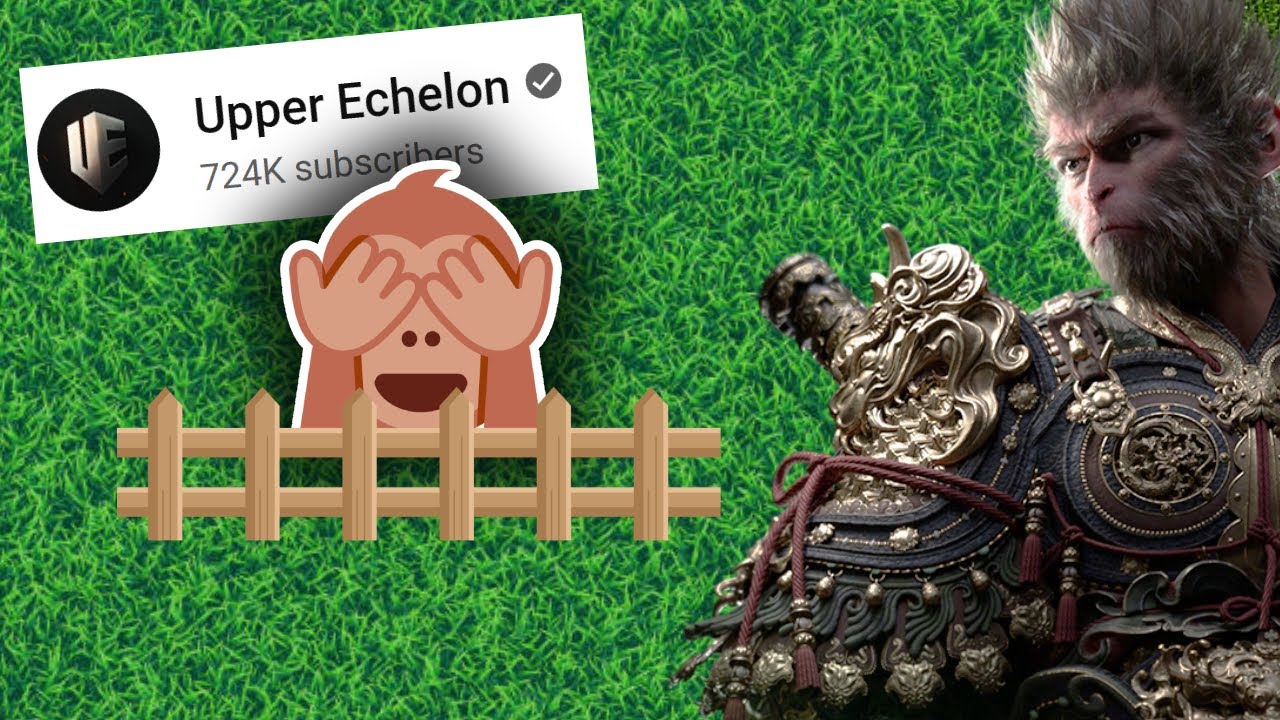 Huge Monkey Fence Sitter