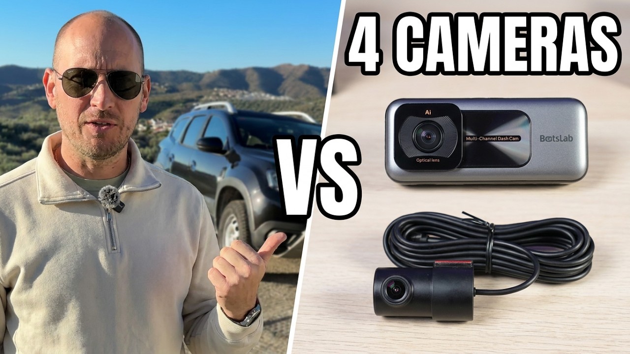 This 4-Channel Dash Camera Captures Everything! Botslab G980H