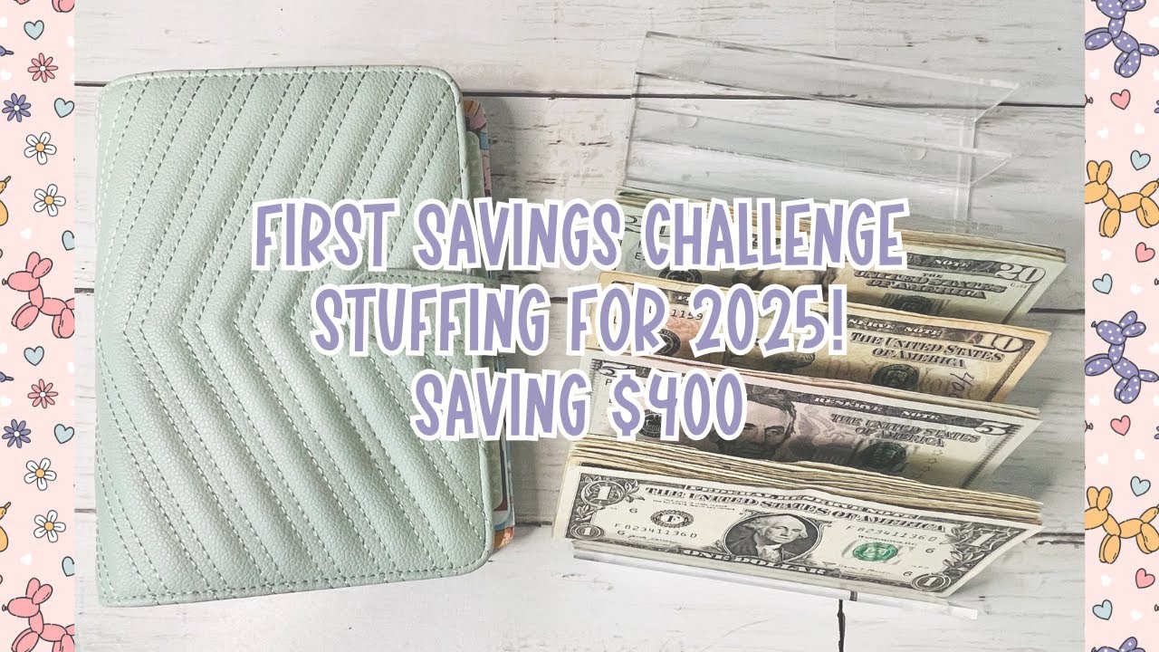 💜 Первый этап конкурса сбережений Stuffing в 2025 году | Экономия $400 и начало новых челленджей ...