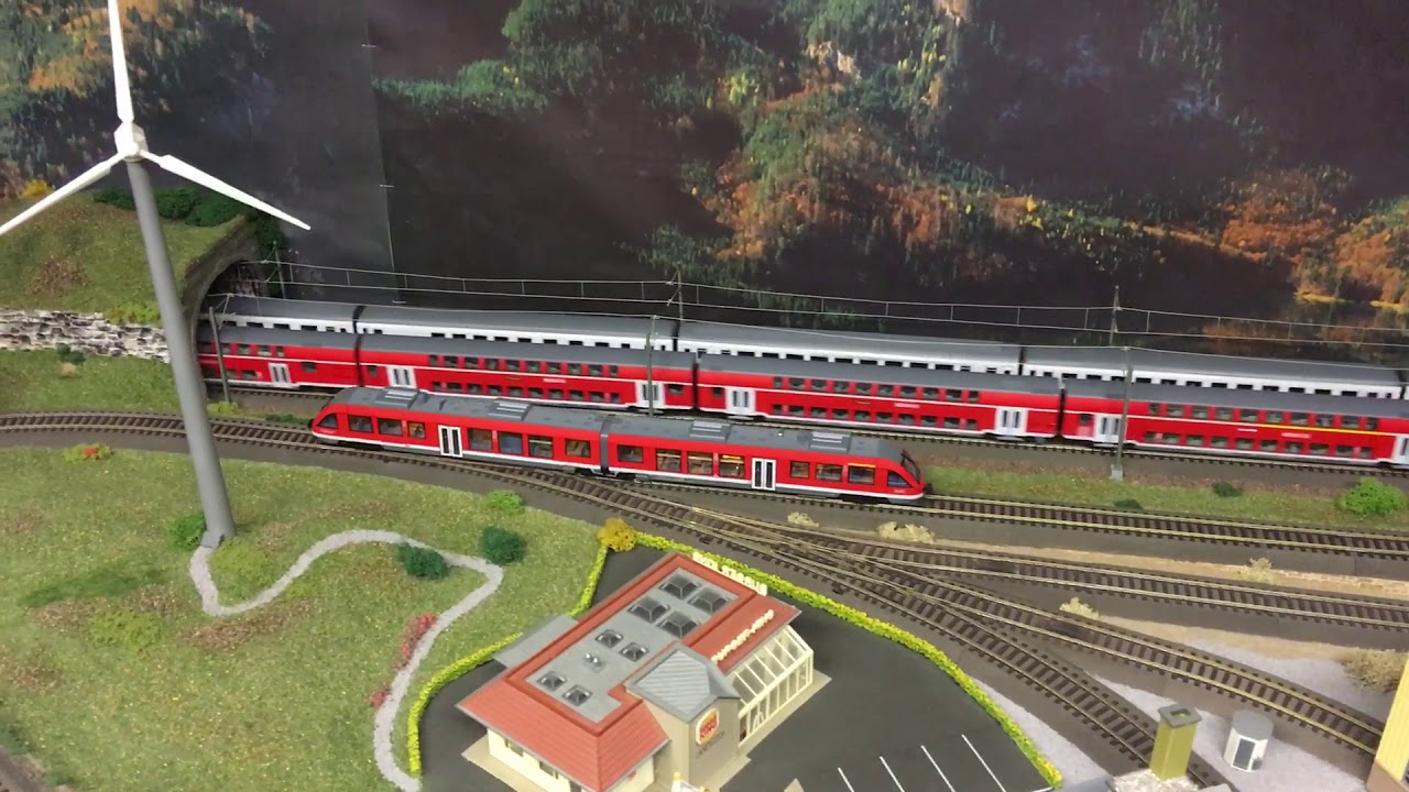 Fleischmann Br 648 auf der Nebenbahn