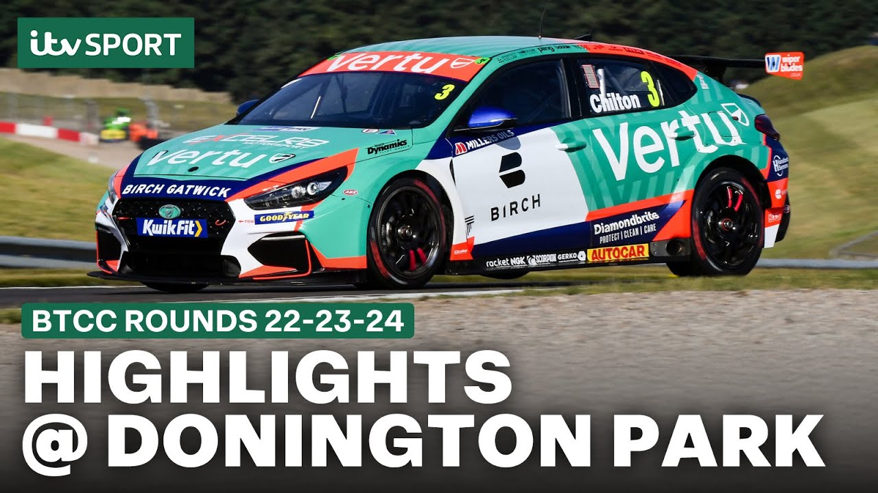 HIGHLIGHTS: BTCC Round 22, 23 and 24 @ Donington Park 2025 | ITV Sport