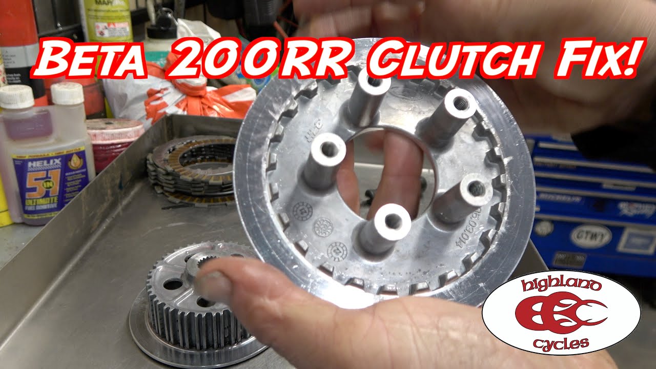 Beta 200RR Clutch Fix | Beta Clutch Squeal | Highland Cycles