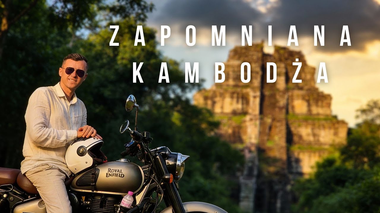 #43 Dotarłem MOTOREM do zapomnianych świątyń Kambodży | Koh Ker