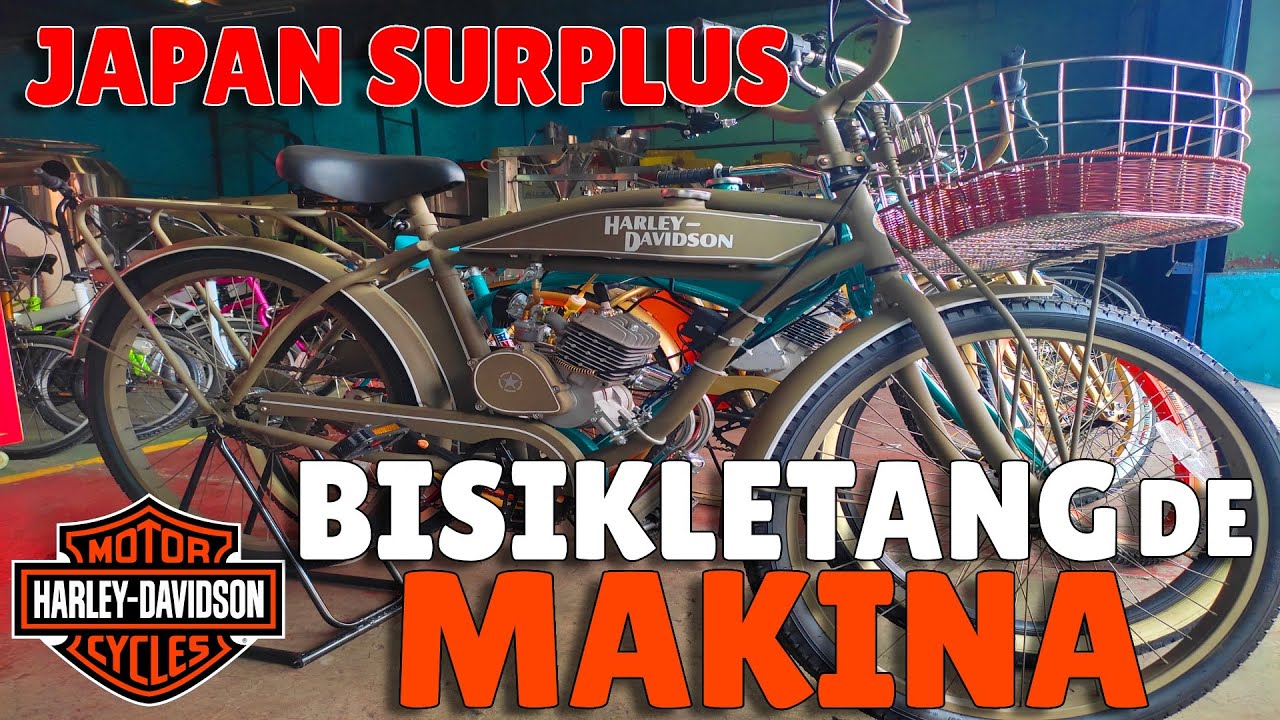 BISIKLETANG DE MAKINA SA JAPAN SURPLUS BIKE SHOP + MURANG JAPAN SURPLUS BIKE SA DAGAT NG MGA BIKE