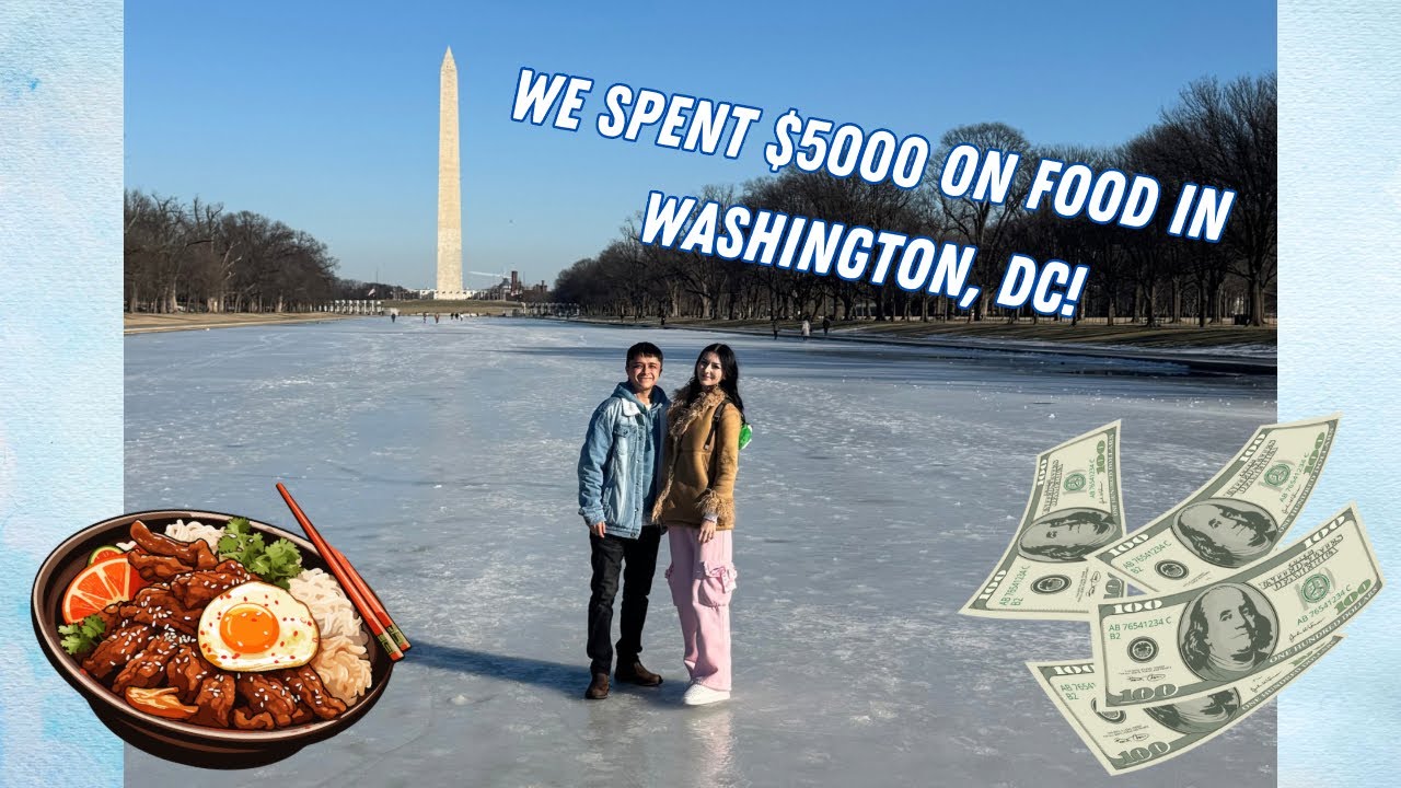 Eating $5000 worth of food around Washington, DC!