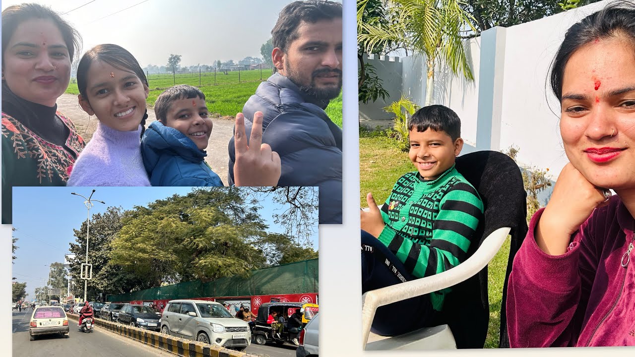 आज चले गए दोनों अपने अपने घर🥲🥲 चारों गए एक साथ 🤣🤣#trending #foryou #viral #famlivlog 
