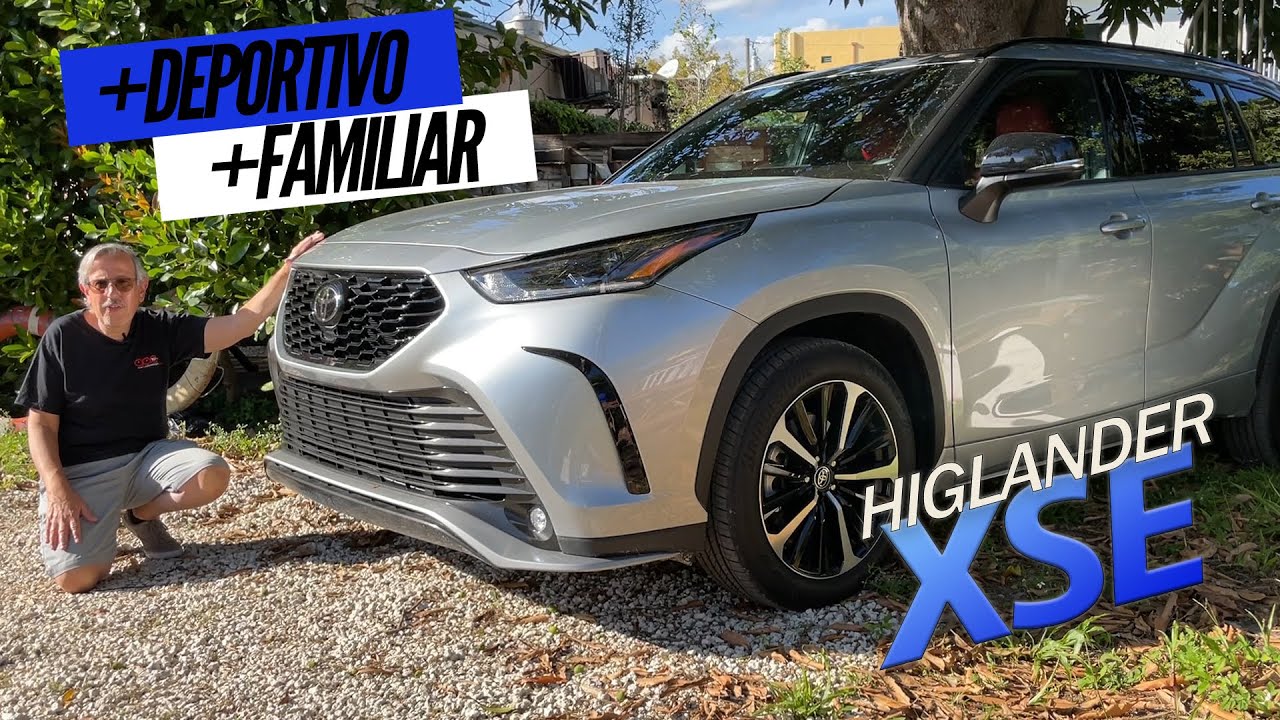 Toyota Highlander XSE 2021 | A prueba la versión deportiva de la clásica crossover. 👀 interior 🔴 !